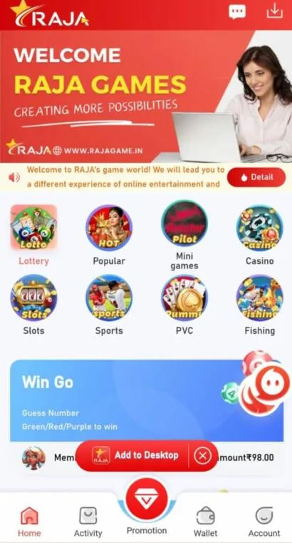 Raja Games Mobile Apk Download