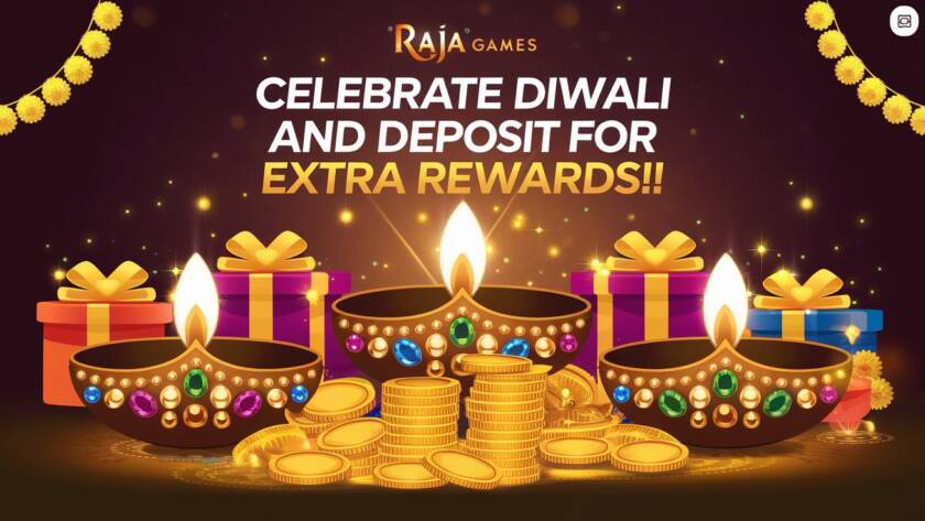 Raja Games Diwali deposit bonus campaign